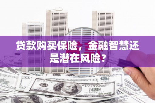 无锡贷款购买保险，金融智慧还是潜在风险？