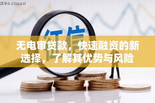 无锡无电审贷款，快速融资的新选择，了解其优势与风险