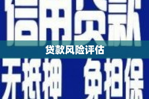 无锡贷款风险评估