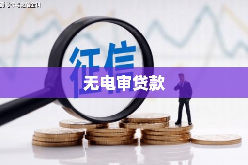 无锡无电审贷款