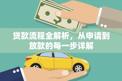 无锡贷款流程全解析，从申请到放款的每一步详解