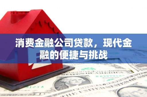 无锡消费金融公司贷款，现代金融的便捷与挑战