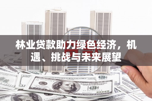 无锡林业贷款助力绿色经济，机遇、挑战与未来展望