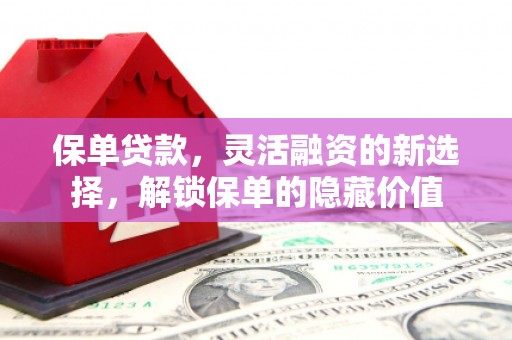 无锡保单贷款，灵活融资的新选择，解锁保单的隐藏价值