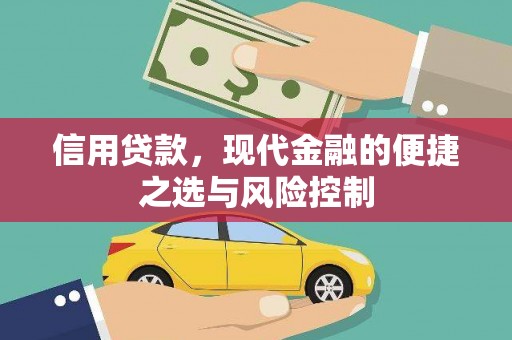 无锡信用贷款，现代金融的便捷之选与风险控制