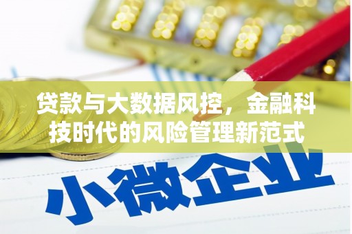 无锡贷款与大数据风控，金融科技时代的风险管理新范式