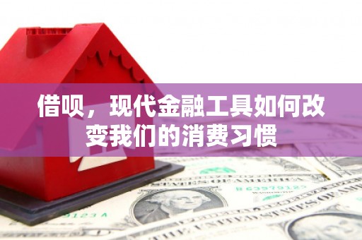 无锡借呗，现代金融工具如何改变我们的消费习惯