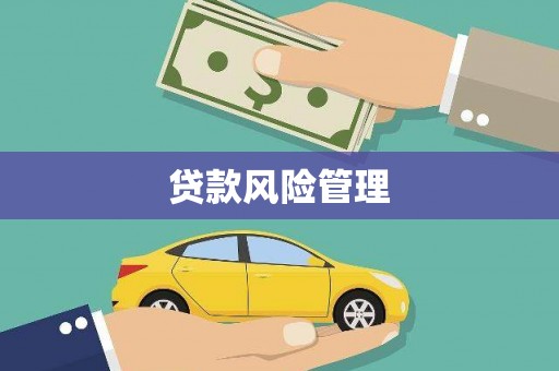 无锡贷款风险管理