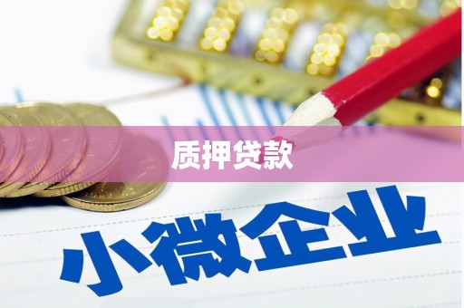 无锡质押贷款