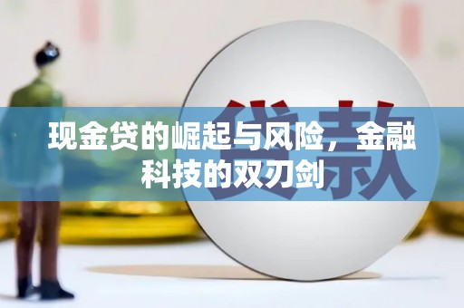 无锡现金贷的崛起与风险，金融科技的双刃剑