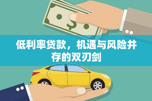 无锡低利率贷款，机遇与风险并存的双刃剑