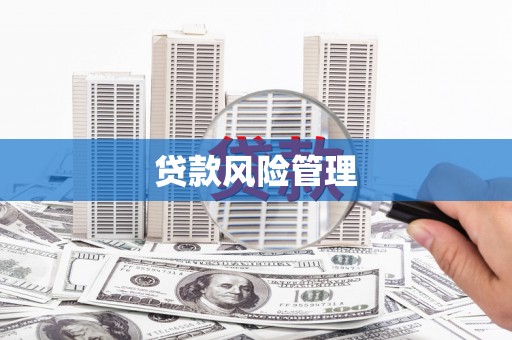 无锡贷款风险管理