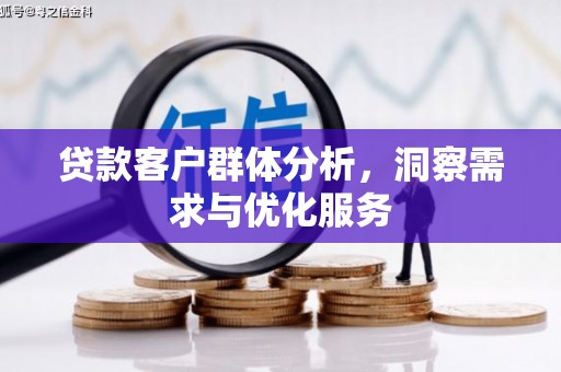 无锡贷款客户群体分析，洞察需求与优化服务